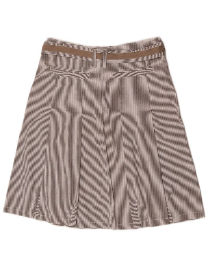 Gonna a trapezio da donna Marlboro Classics EU 40 media W30 gessato grigio