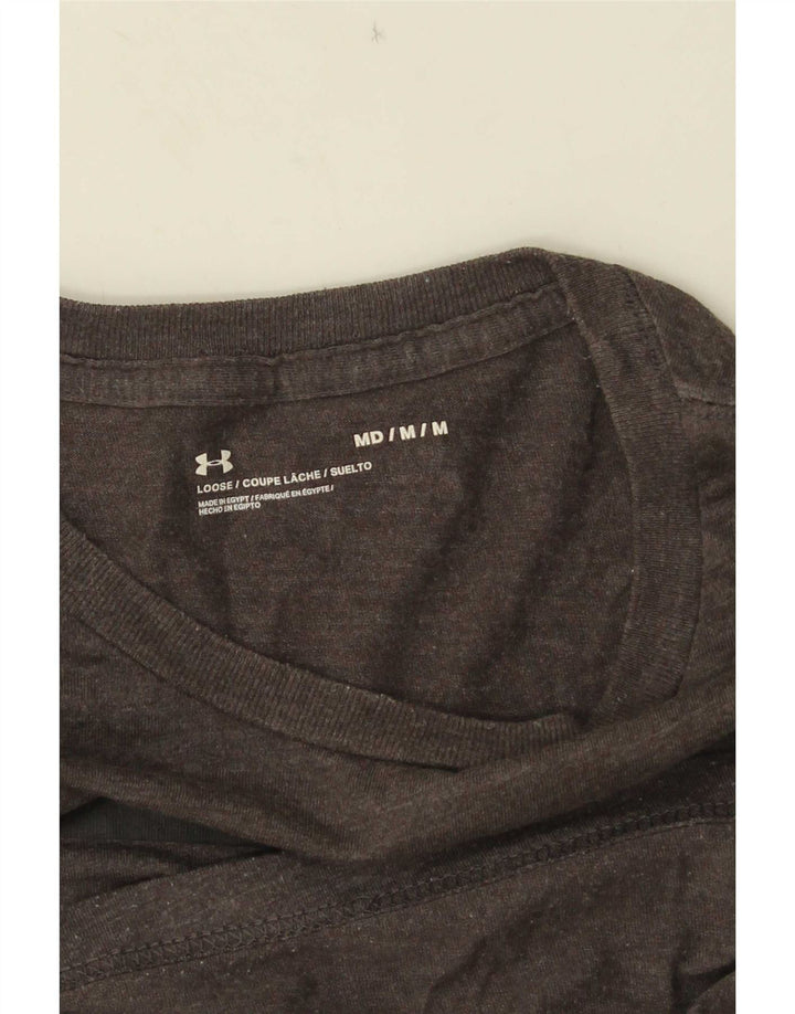 Maglietta grafica da uomo Under Armour Top grigio medio