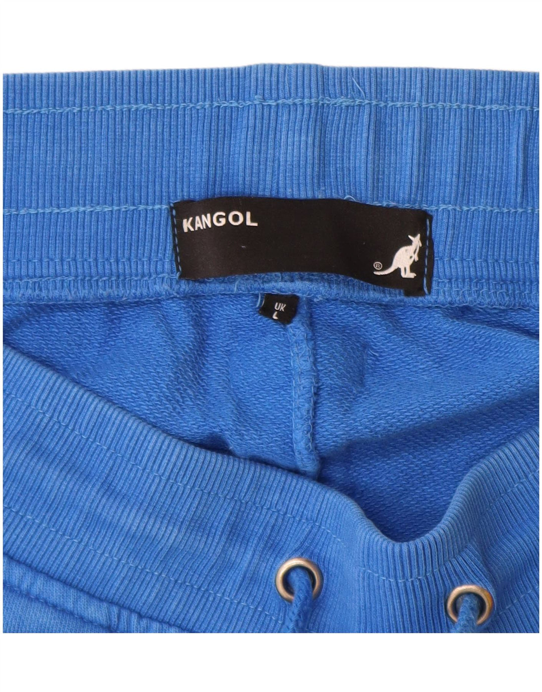 Pantaloncini sportivi grafici da uomo Kangol grandi in cotone blu