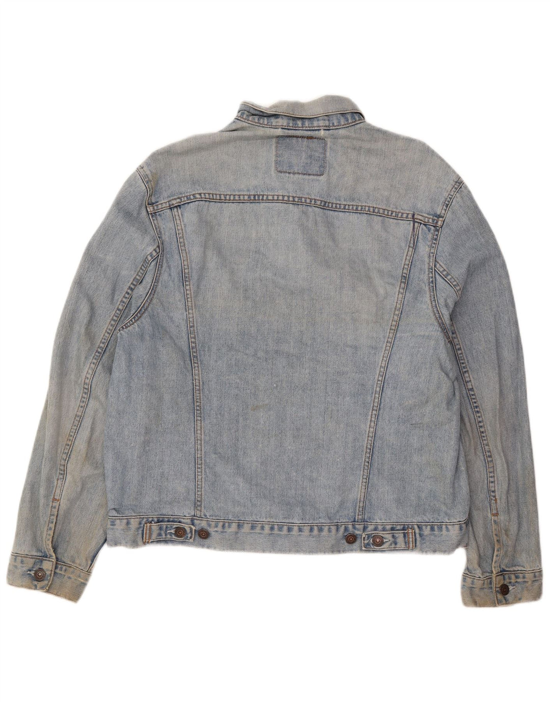 Giacca di jeans da uomo Levi's UK 40 grande cotone blu