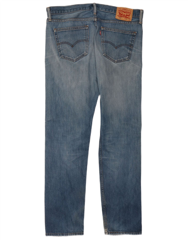 Levi's Uomo 508 Jeans affusolati regolari W34 L32 Blu