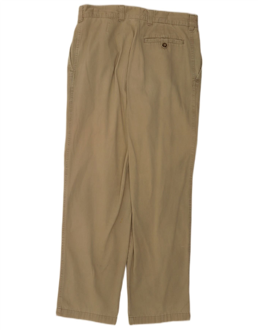 Pantaloni chino con pegged da uomo Marks & Spencer W32 L31 in cotone beige