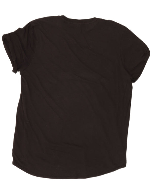 T-shirt da uomo G-STAR Top 2XL cotone nero