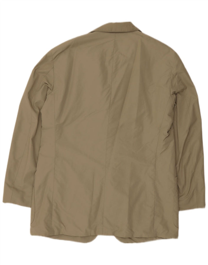 Giacca blazer a 3 bottoni da uomo Hugo Boss EU 48 Nylon beige medio