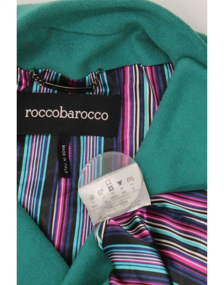 Bomber donna manica 3/4 Roccobarocco IT 44 Poliestere verde medio