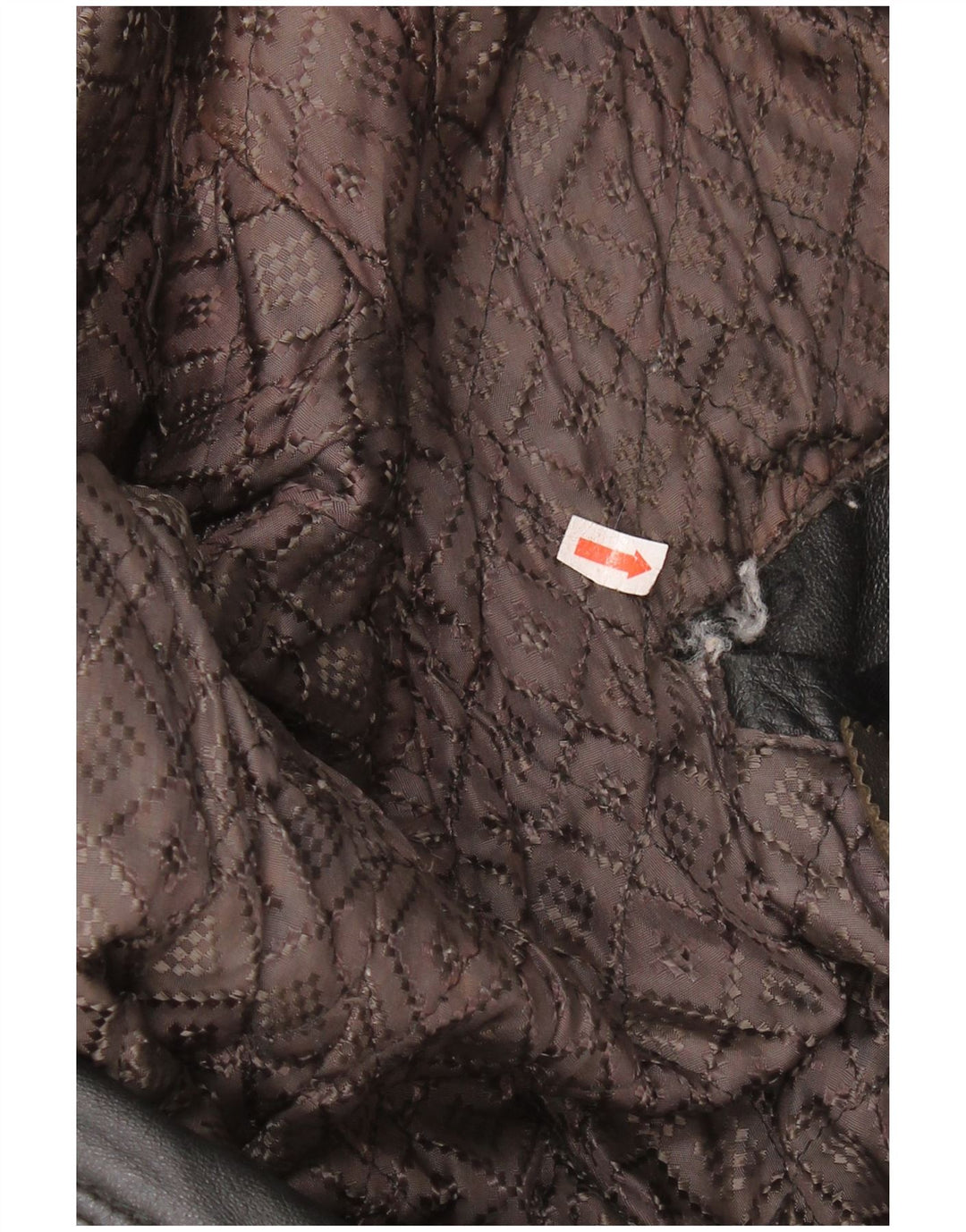 Giacca in pelle da uomo VINTAGE IT 50 Large in pelle nera