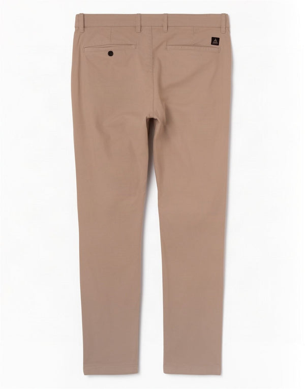 Pantaloni chino skinny da uomo Zara EU 42 Large W32 L30 Beige