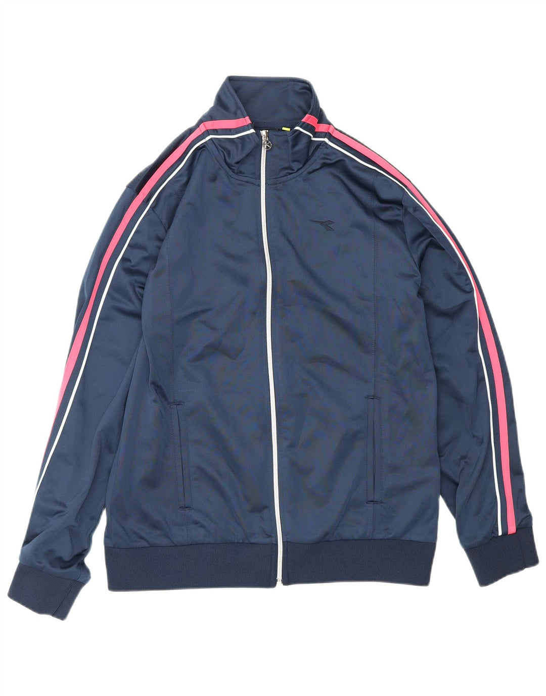 DIADORA Giacca da tuta da donna UK 16 Large Blu Navy Poliestere