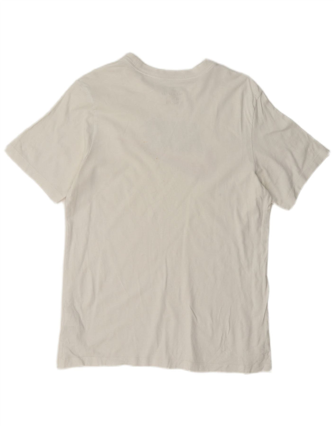 T-shirt grafica da uomo Nike Top in cotone bianco medio