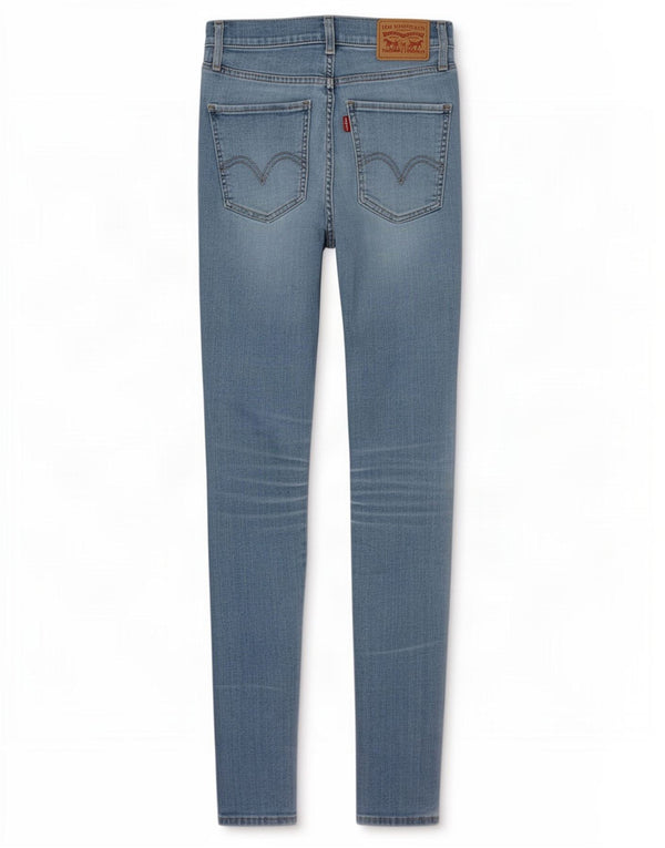 Jeans Levi's Mile High Super Skinny da donna W26 L30 cotone blu