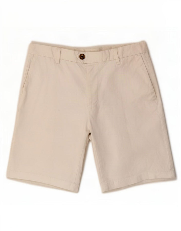 Pantaloncini chino da uomo Reiss medi W30 cotone bianco