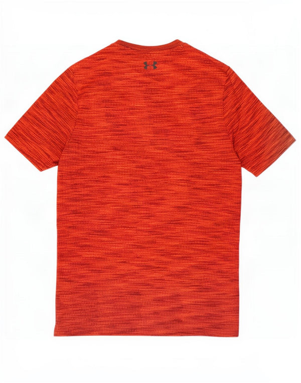 Maglietta da uomo Under Armour Top arancione medio chiazzato