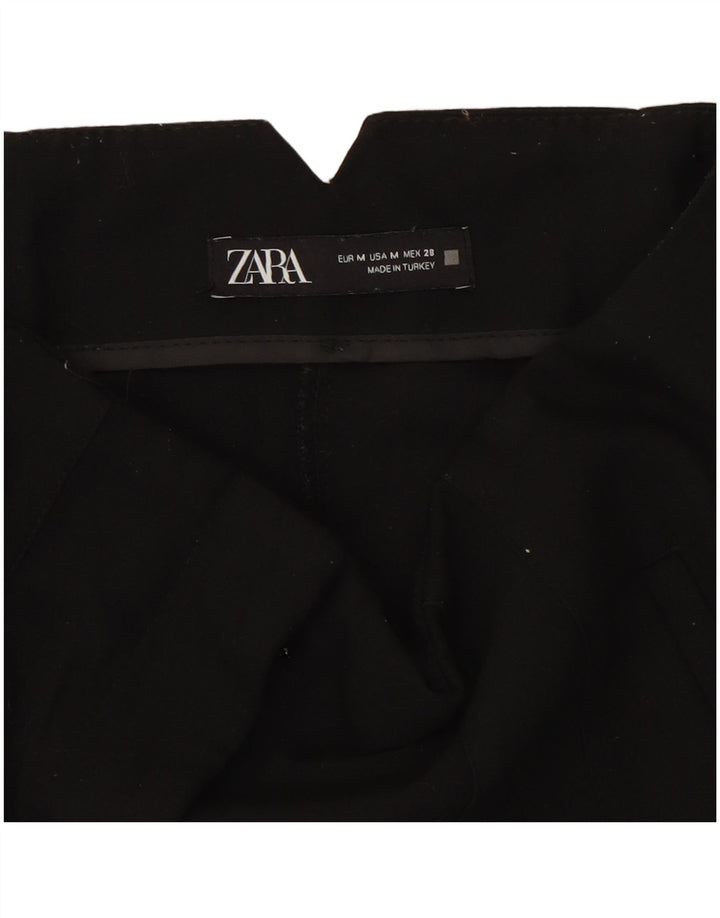 Pantaloni casual affusolati da donna Zara medi W28 L26 poliestere nero