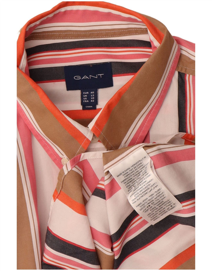 Camicia oversize da donna Gant UK 12 Cotone a righe multicolore medio