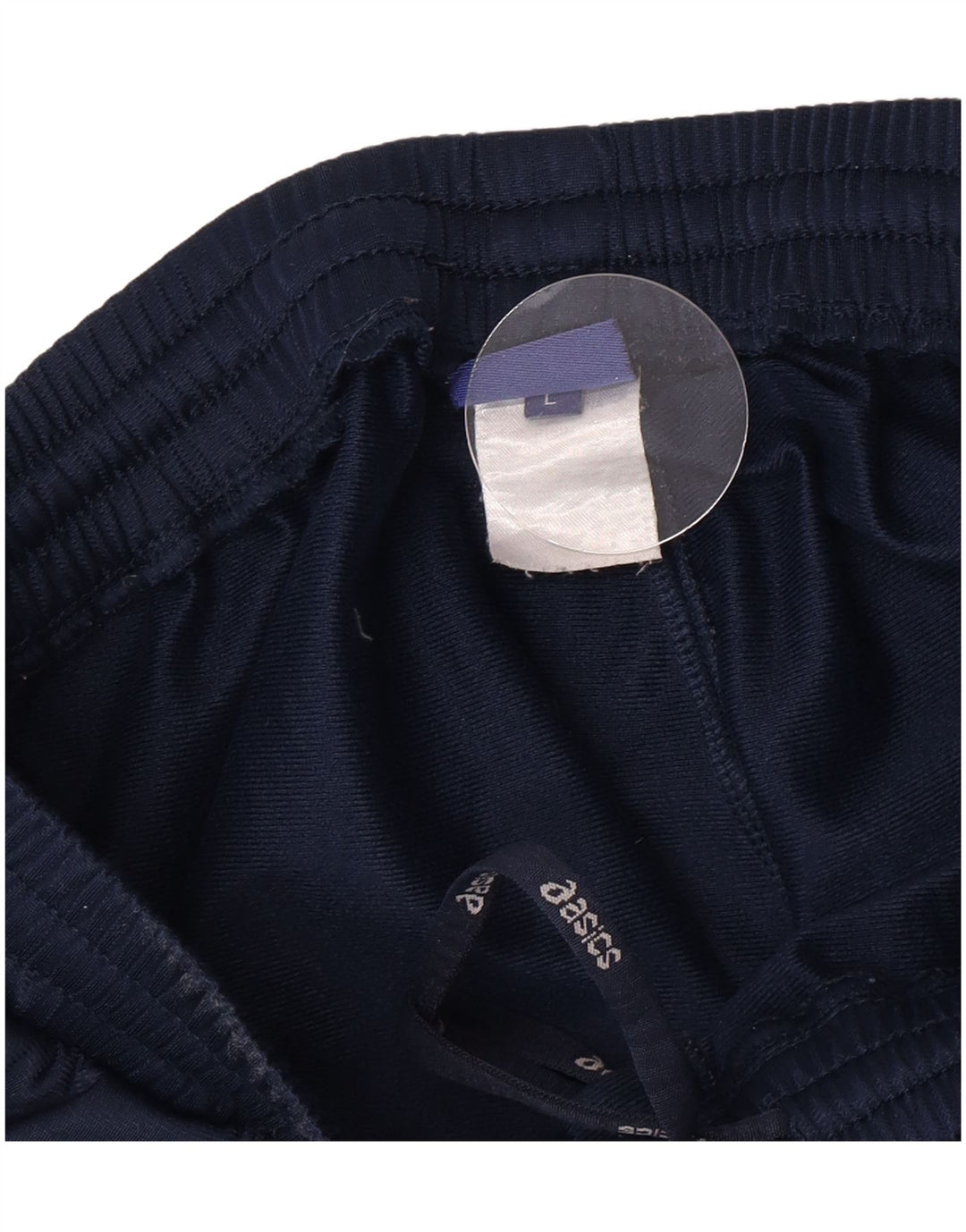Pantaloni da tuta da ragazzo Asics 13-14 anni Large in poliestere blu navy
