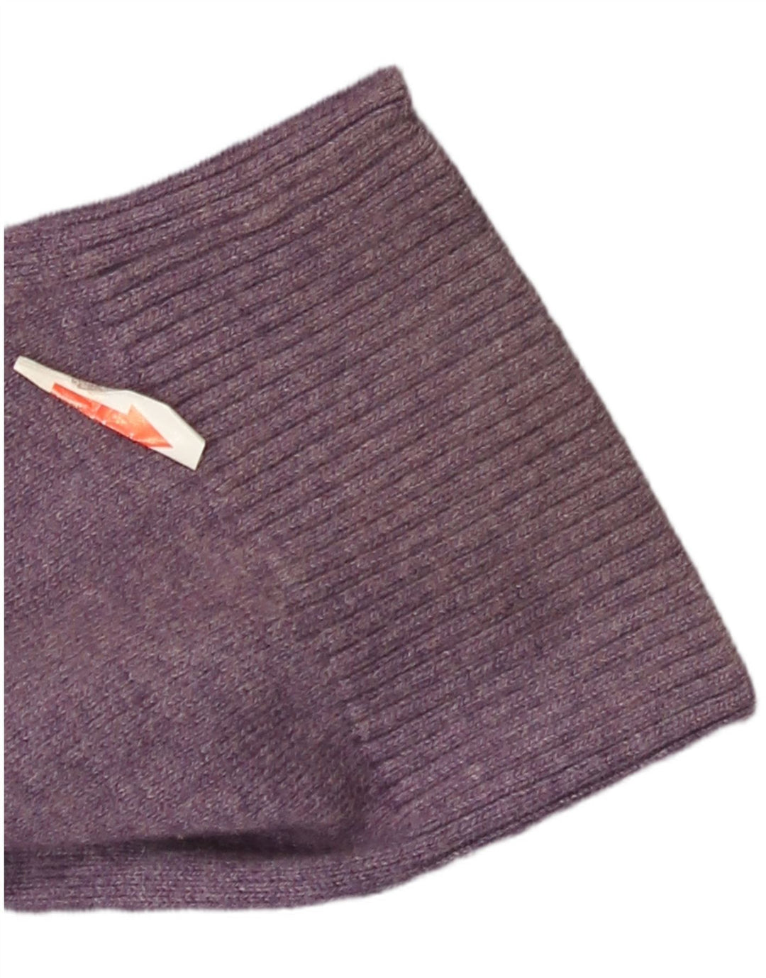 Maglione da uomo con collo con zip Fat Face, grande cotone viola