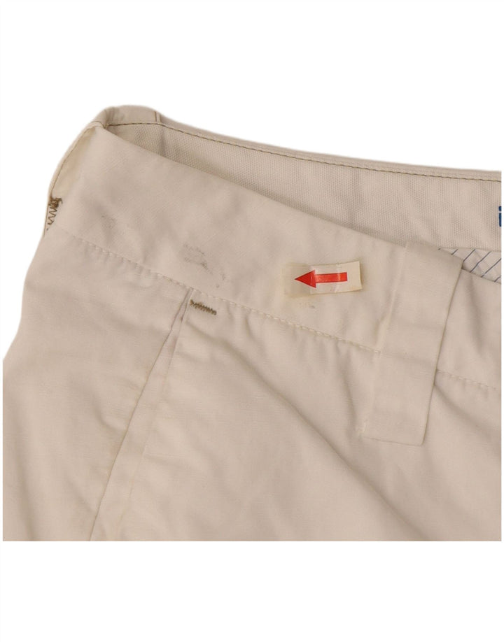 Pantaloncini chino da donna Murphy & Nye Sailmakers W30 cotone bianco medio