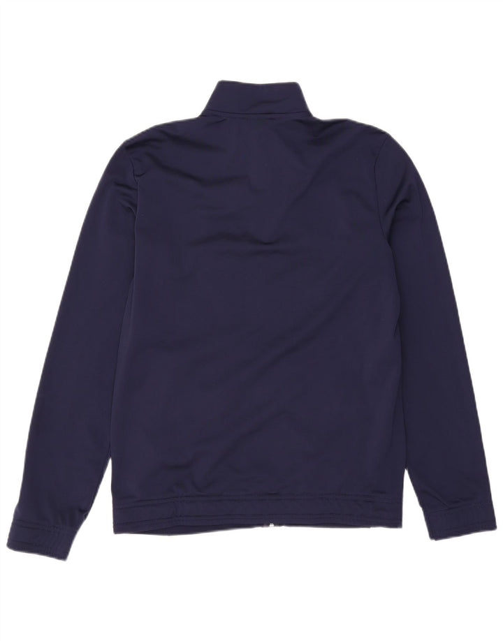 Giacca da tuta da ragazzo Puma 15-16 anni in poliestere color block blu navy