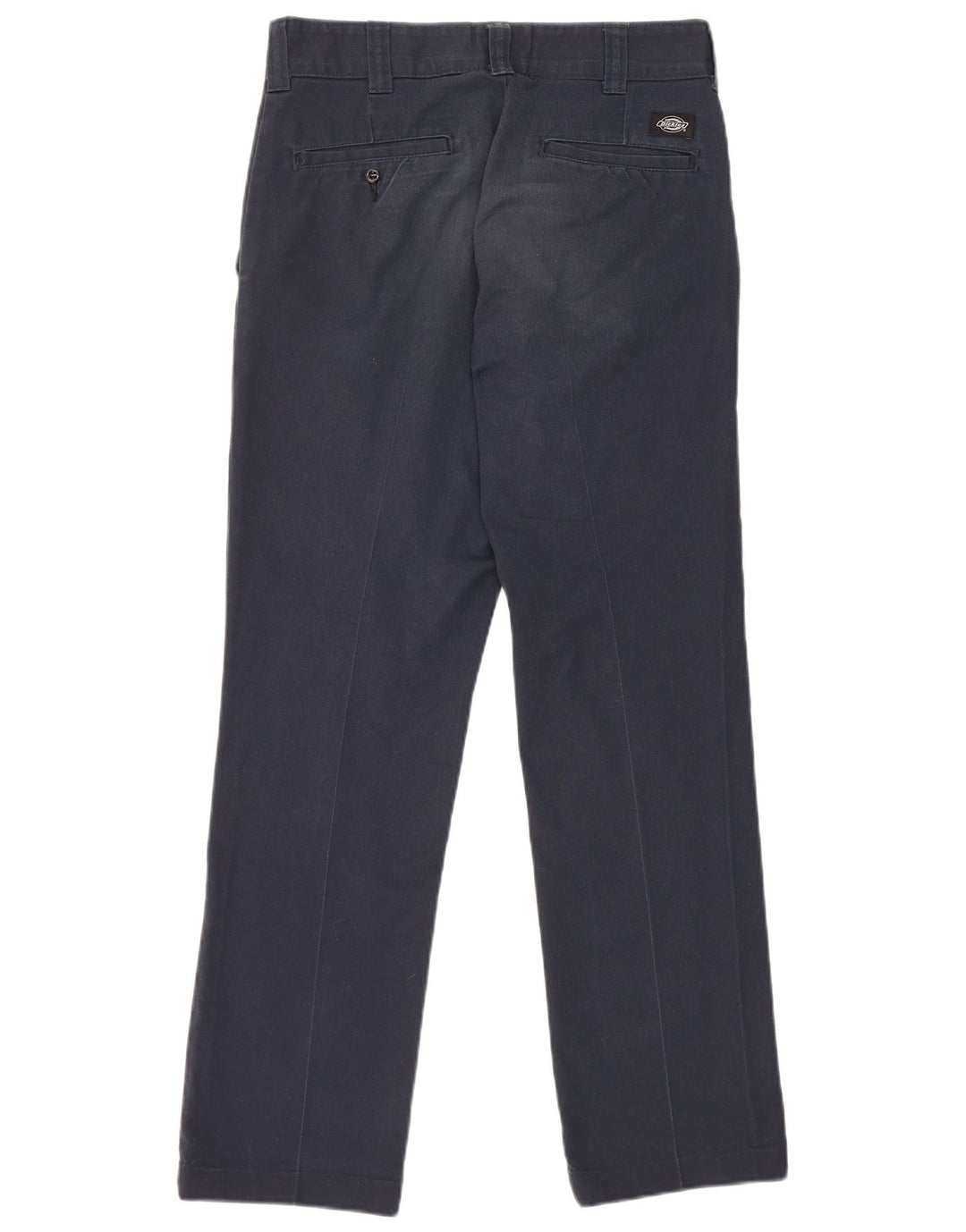 Pantaloni chino dritti da uomo Dickies W30 L32 poliestere blu navy