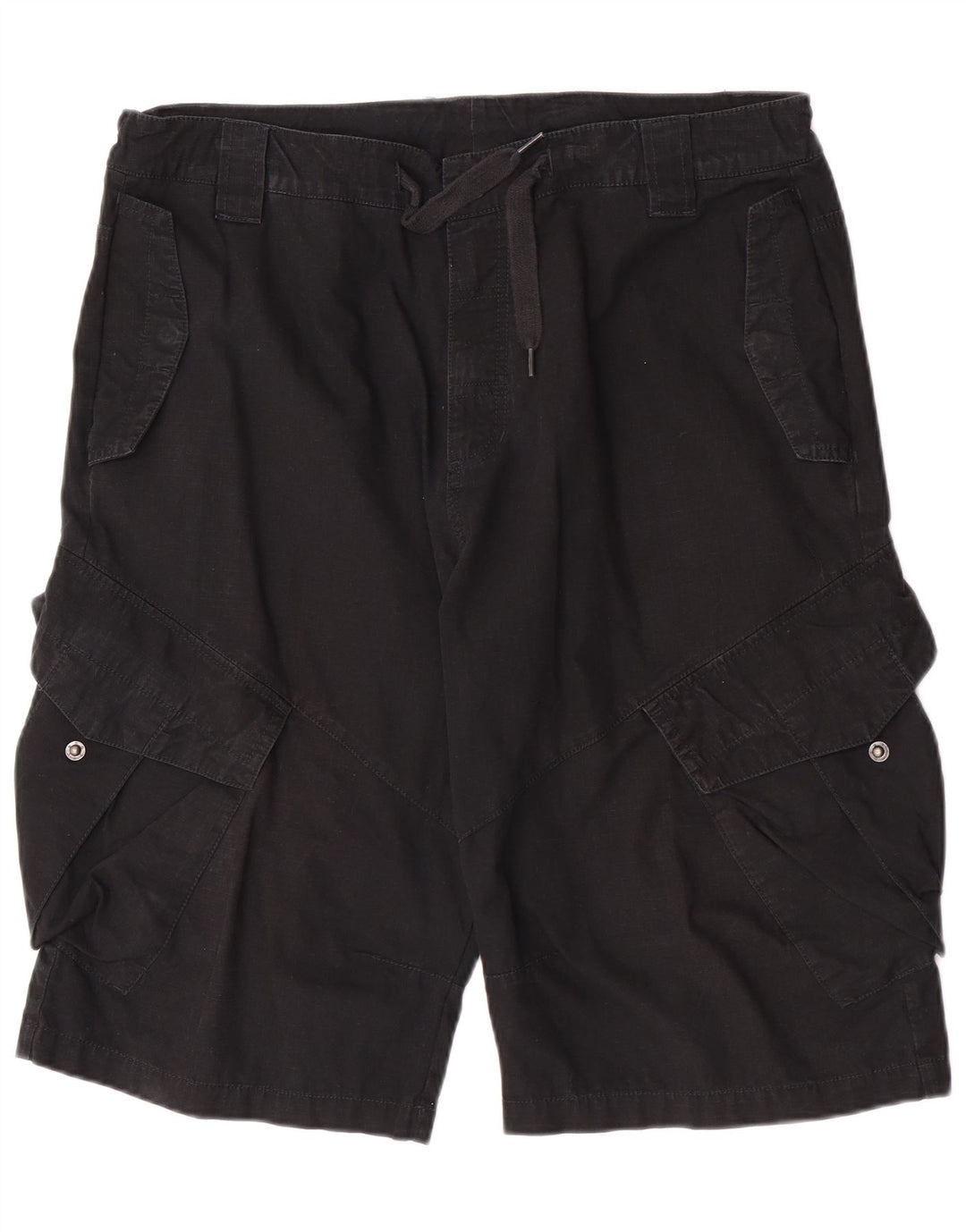 Pantaloncini cargo da uomo Puma W36 grandi in cotone nero