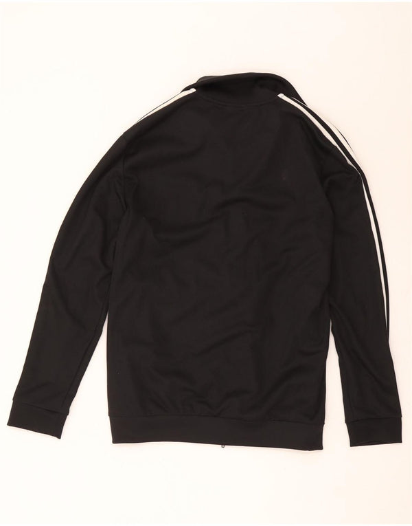 Giacca da tuta da donna Adidas UK 16 grande poliestere nero