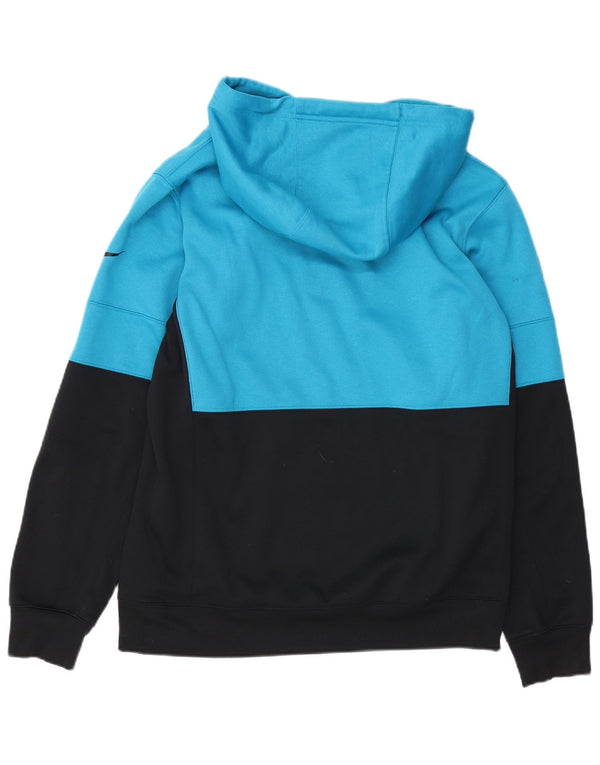 ABBIGLIAMENTO DELLA SQUADRA NFL Maglione con cappuccio da uomo Carolina Panthers blu medio