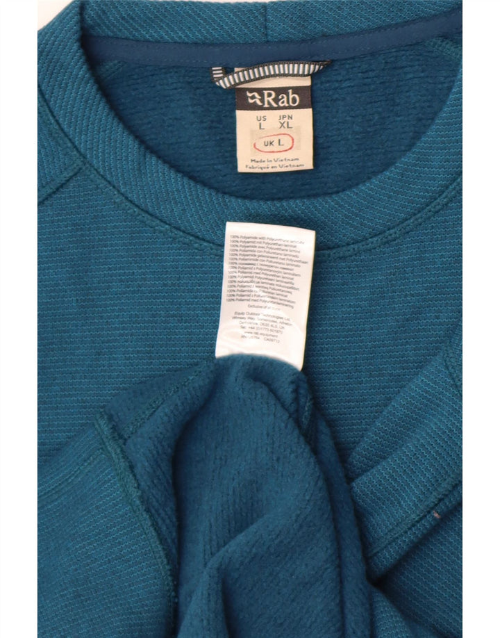 Felpa da uomo Rab Maglione grande poliestere blu