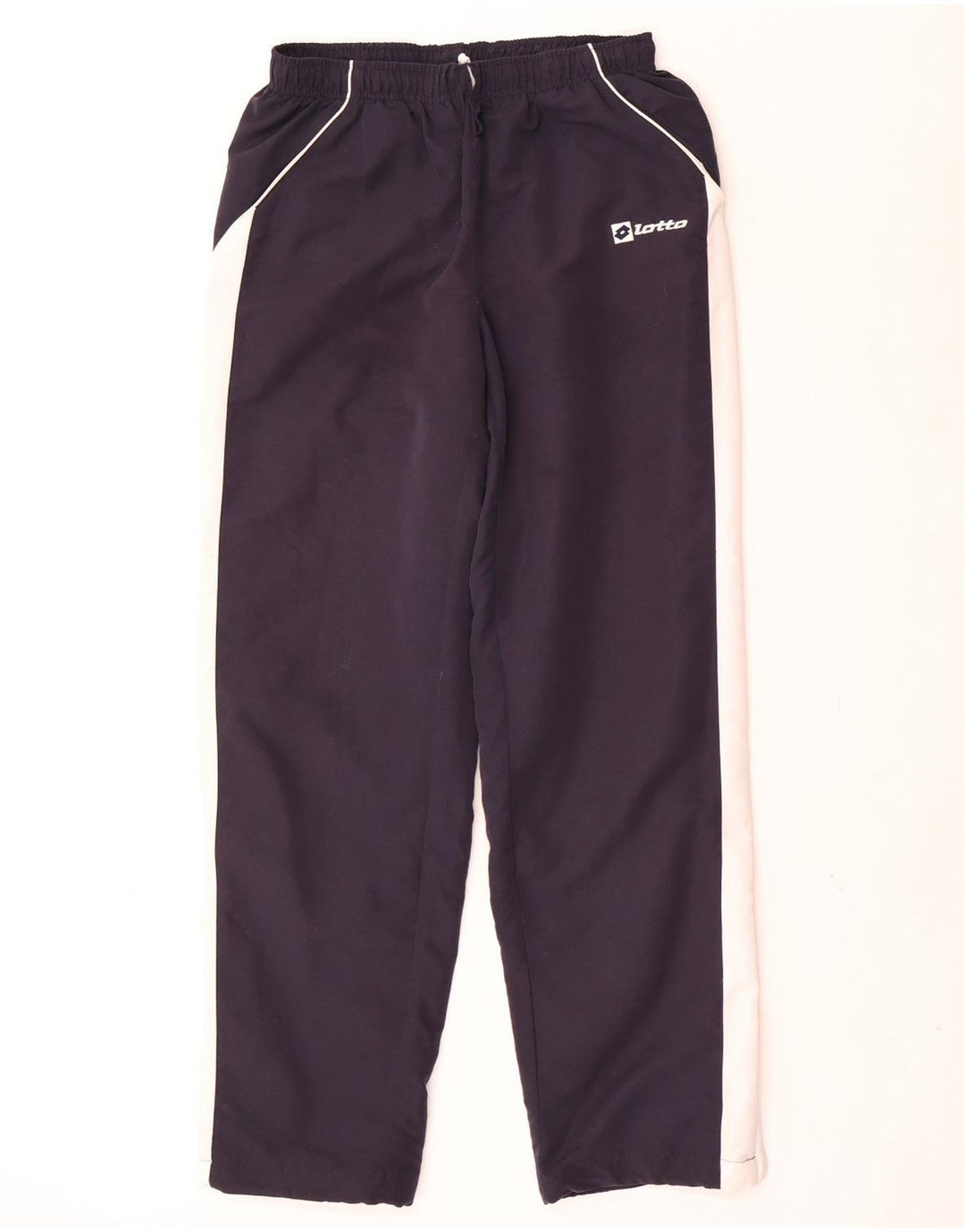 Pantaloni da tuta da uomo Lotto Poliestere color block medio blu navy