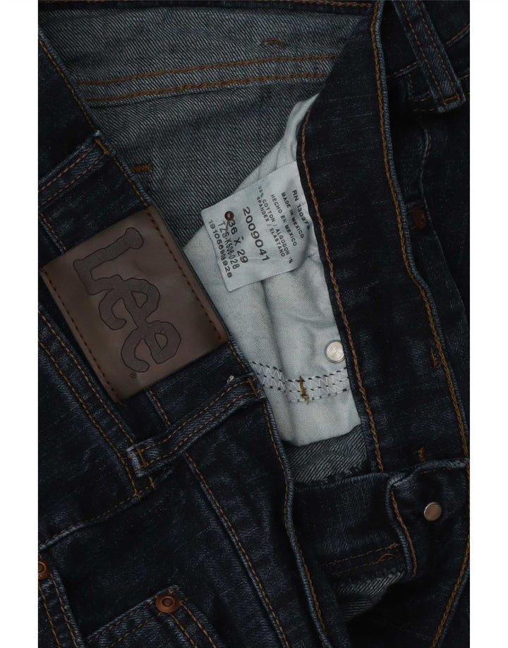 Jeans dritti da uomo Lee W36 L29 cotone blu navy