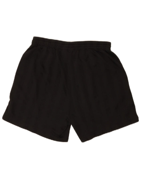 Pantaloncini sportivi Nike da uomo, poliestere gessato medio nero