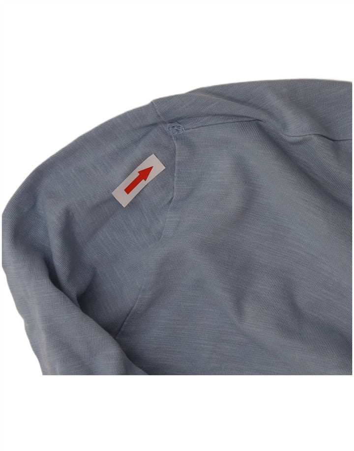 T-shirt grafica da uomo Fat Face Top XL in cotone blu