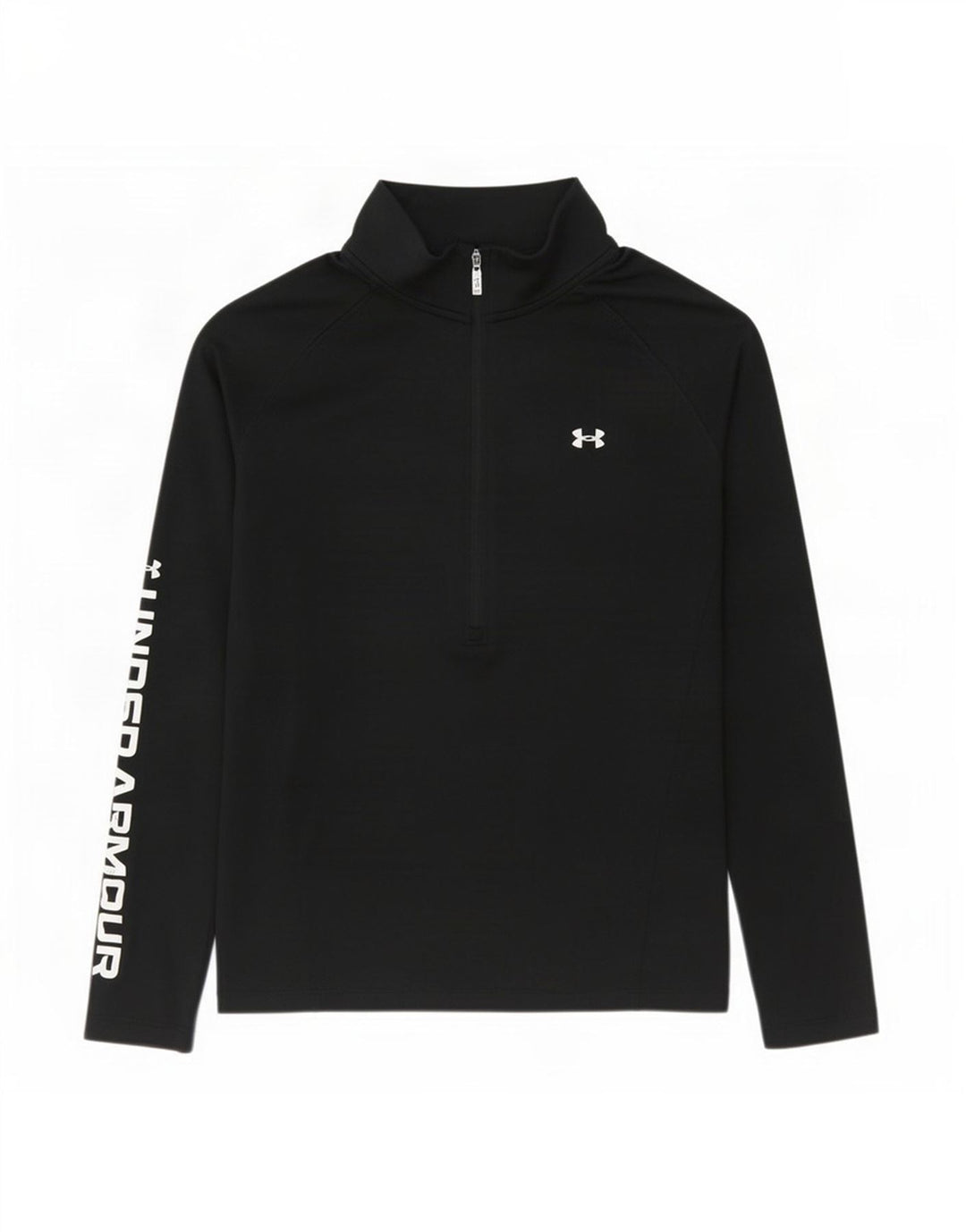 Top da tuta con grafica pullover da donna Under Armour UK 12 medio nero