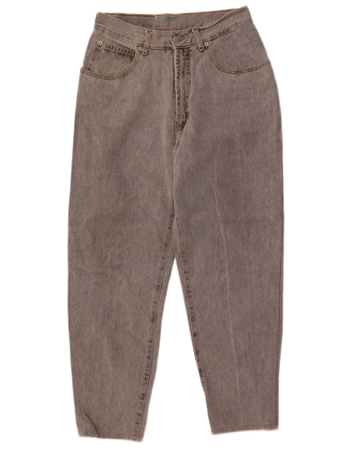 Jeans crop a vita alta da donna OFFSHORE W31 L26 cotone grigio