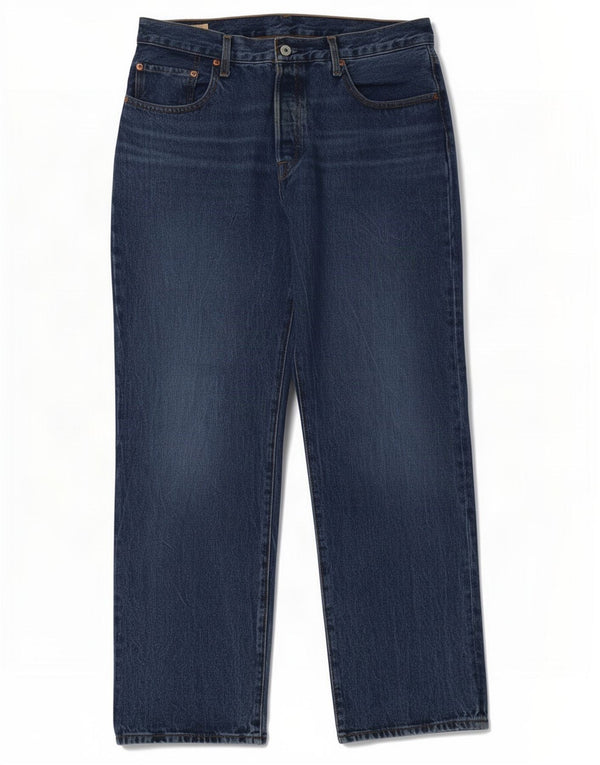 Jeans dritti Levi's 501 da donna W30 L30 in cotone blu