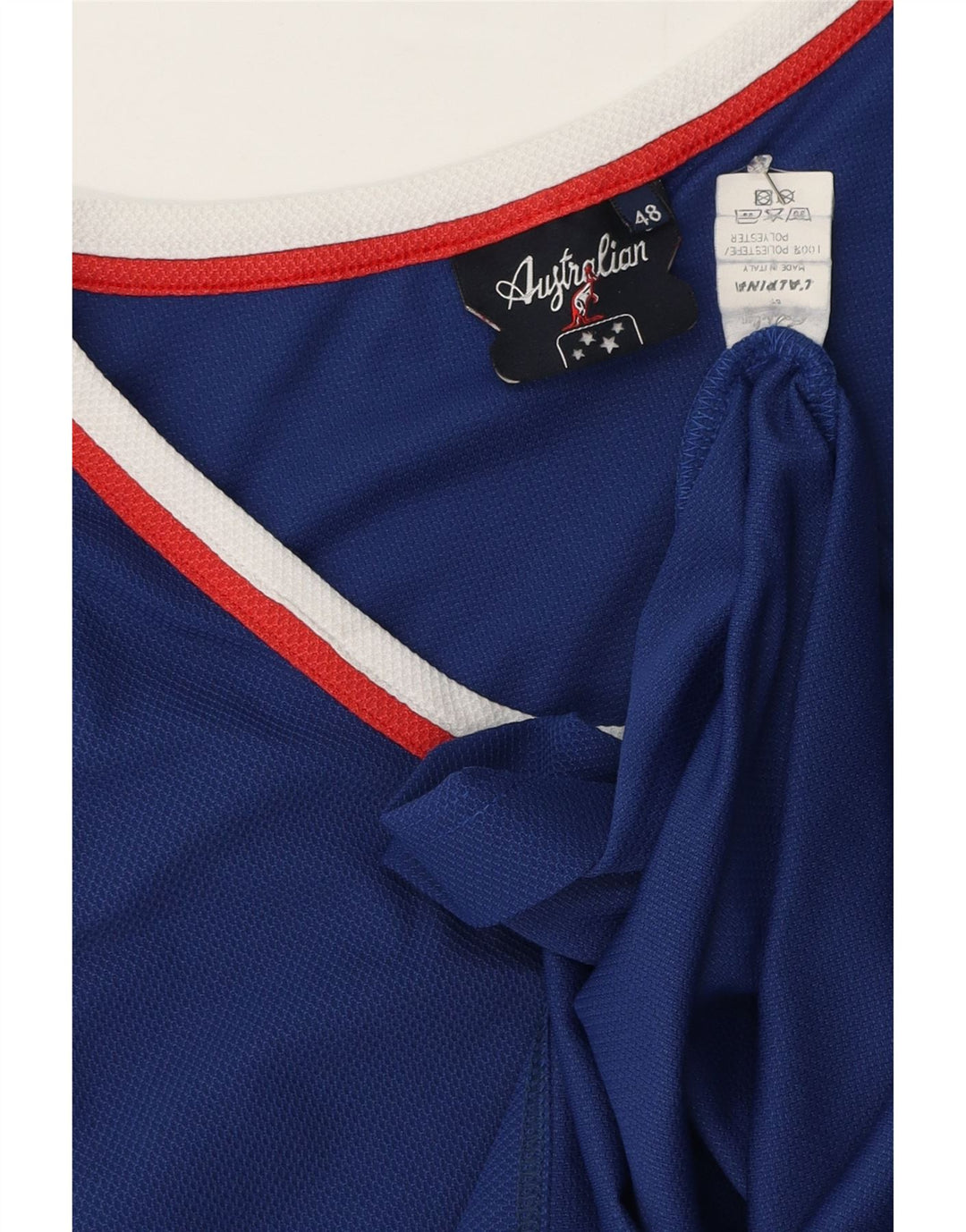 Canotta da uomo AUSTRALIAN L'ALPINA IT 48 Blu medio Poliestere