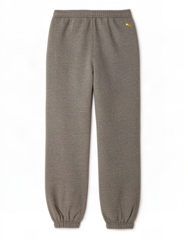 Pantaloni da tuta da donna Puma Joggers UK 10 Small Grey Flecked Cotton