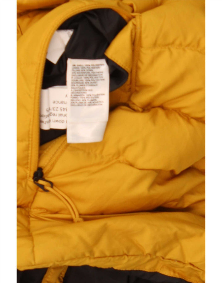 Giacca imbottita con cappuccio da uomo The North Face UK 40 Large Giallo Poliestere