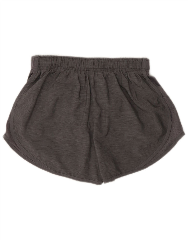 Pantaloncini sportivi Nike da donna UK 8 piccoli in poliestere chiazzato grigio
