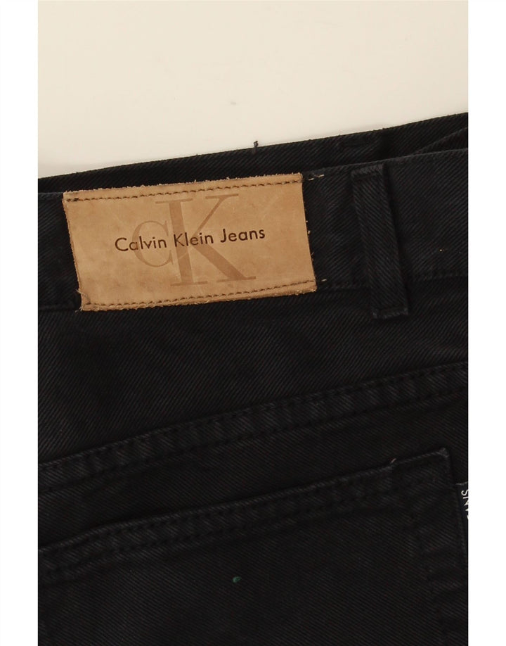 Jeans dritti da uomo Calvin Klein W32 L30 neri