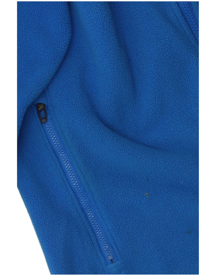 Giacca in pile Columbia da uomo in titanio UK 38 Poliestere blu medio