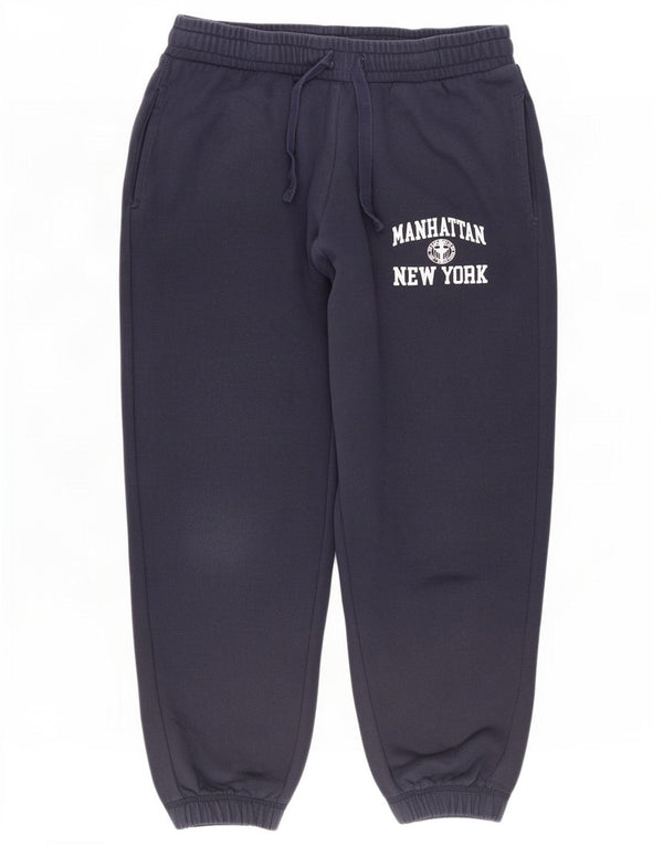 Pantaloni da tuta corti da donna Zara da jogging UK 12 medio blu navy