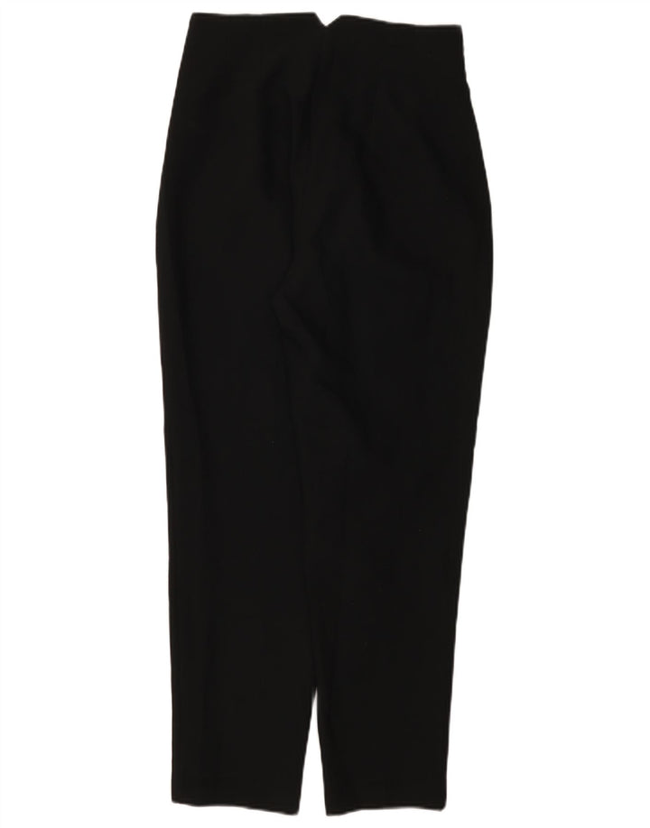 Pantaloni chino affusolati da donna Zara piccoli W26 L27 poliestere nero