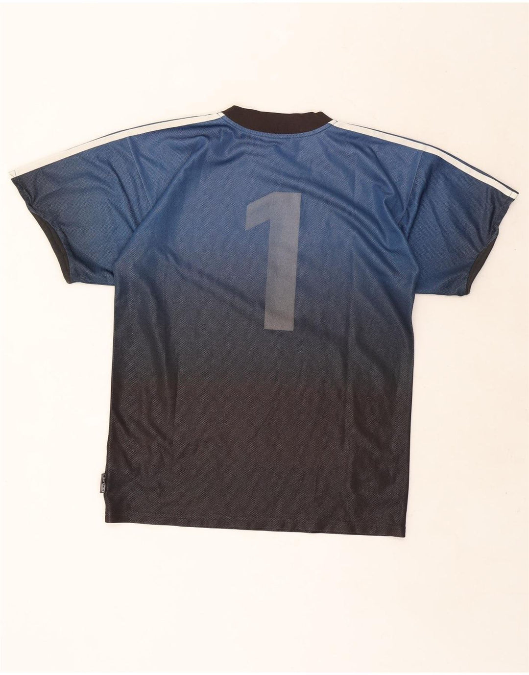 T-shirt grafica da uomo Adidas Top Small Blue Colourblock