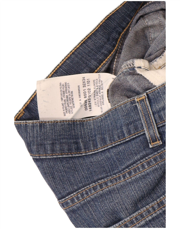 Jeans Levi's 526 Bootcut da donna W32 L29 in cotone blu