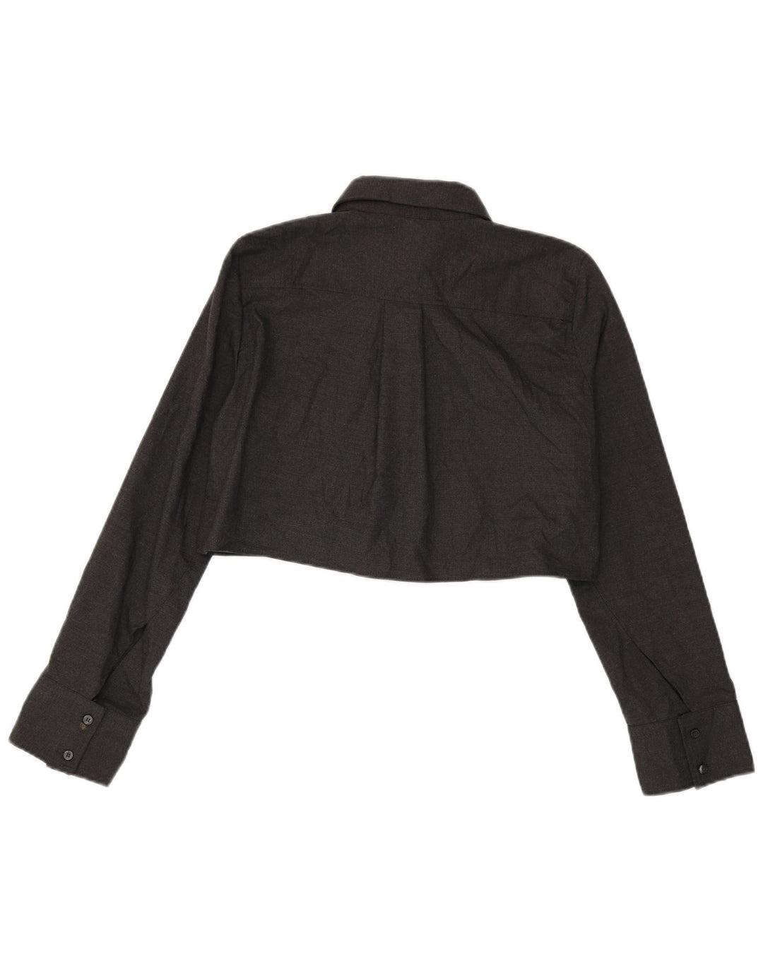 Camicetta corta da donna ZARA UK 14 Grigio medio