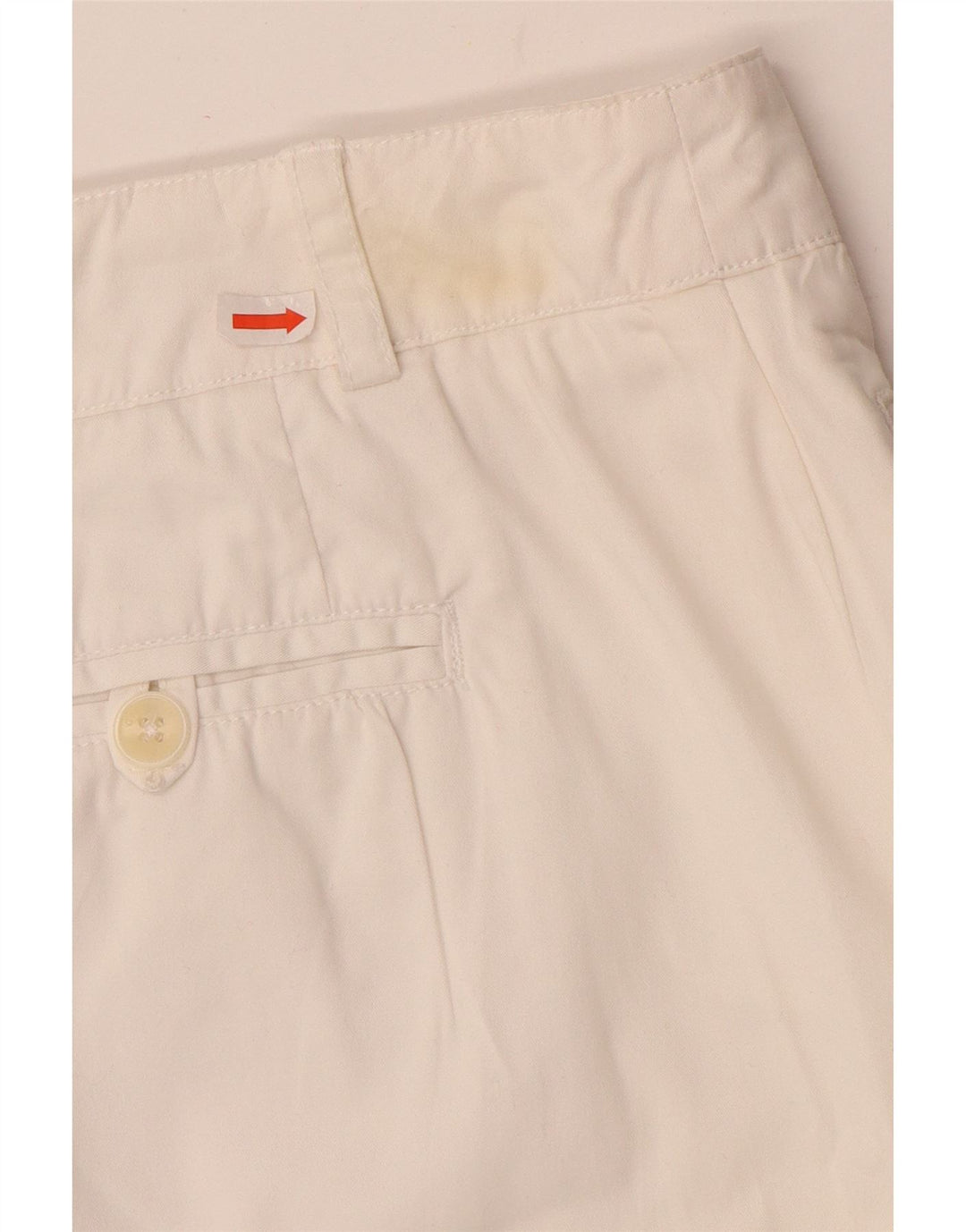 Pantaloncini chino da donna Gant UK 20 2XL W38 bianco sporco