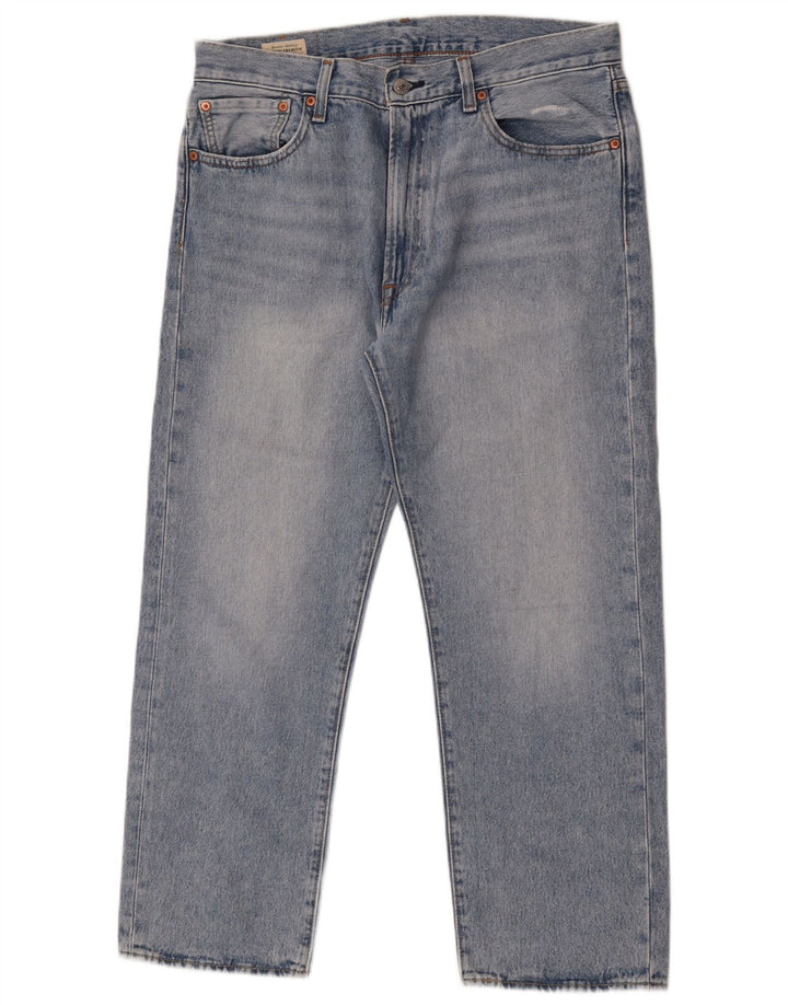 LEVI'S Jeans dritti da uomo 551 W33 L27 Cotone blu