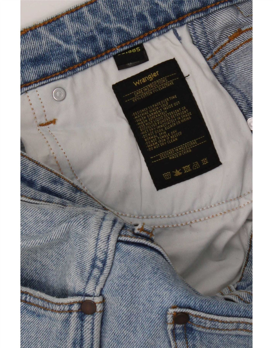 Jeans skinny Wrangler da uomo Sid W30 L30 cotone blu