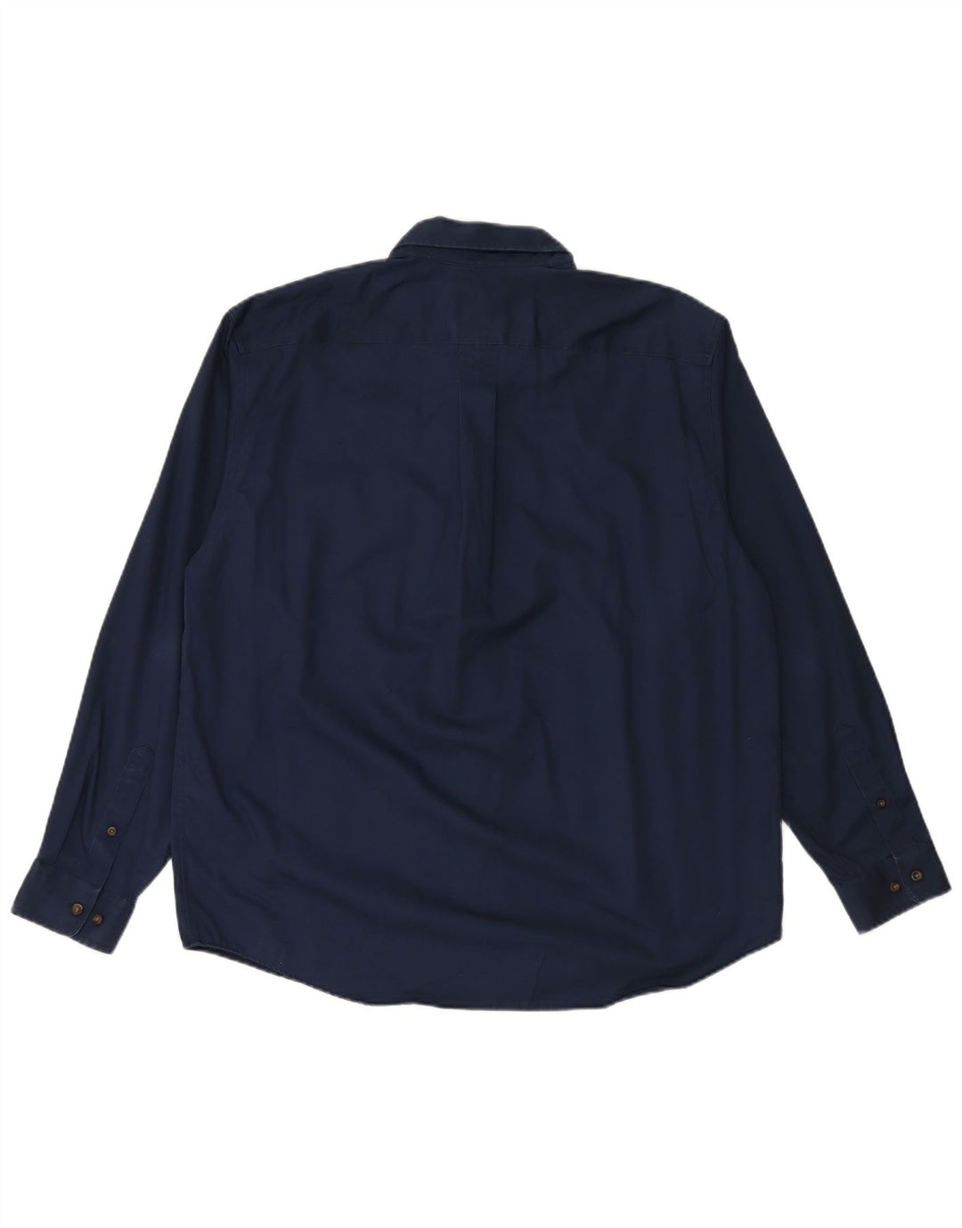 EDDIE BAUER Camicia da uomo resistente alle rughe Grande cotone blu navy