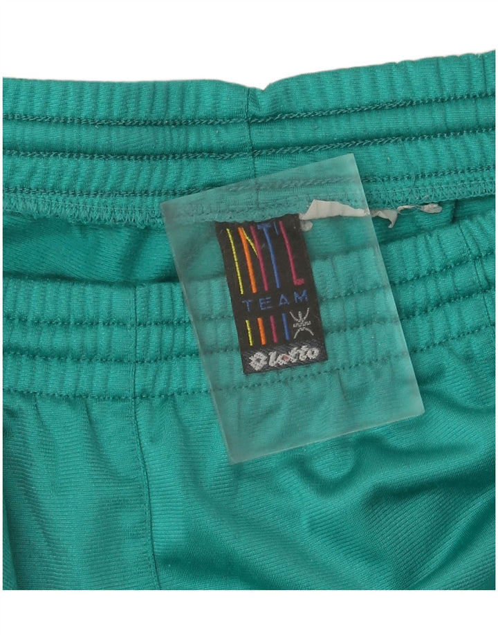 Pantaloni da tuta con grafica da uomo Lotto Large color turchese
